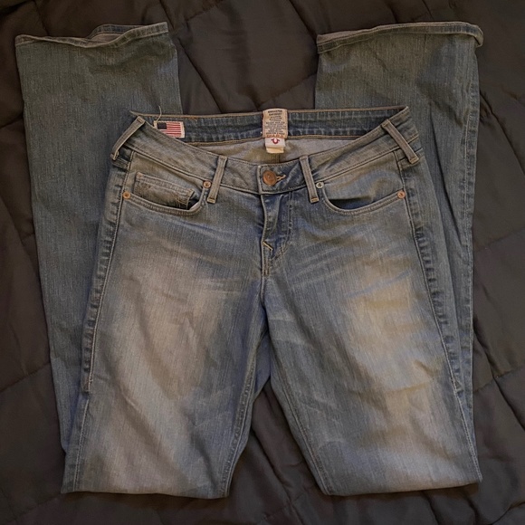 Light-washed True Religion Jeans - Picture 2 of 4